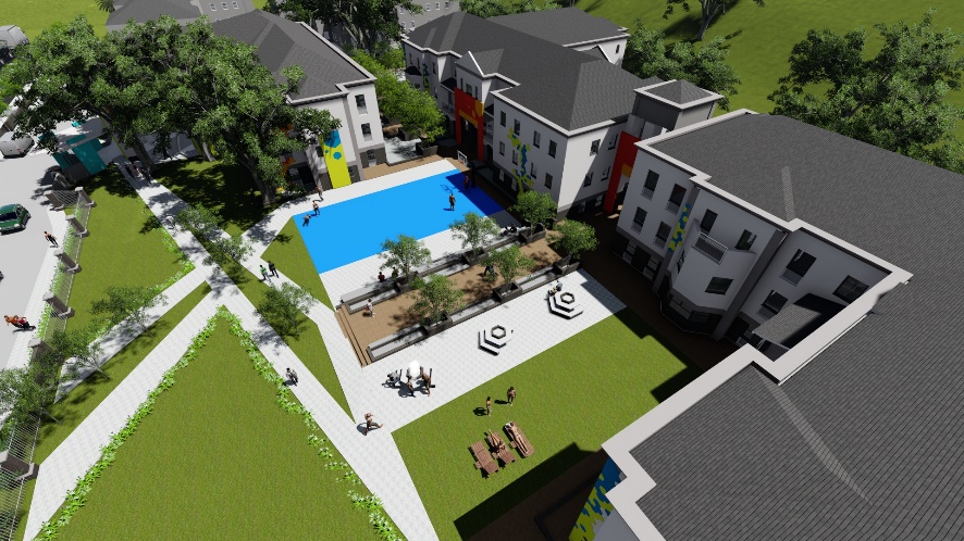 Yale Village Refurbishment — view 3
